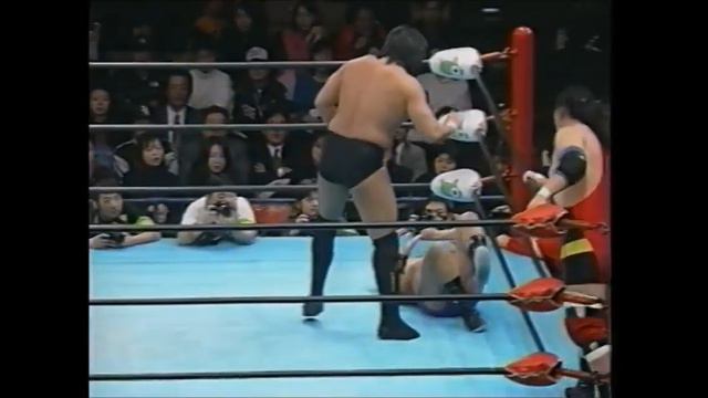 Masao Inoue/Tamon Honda vs Masahito Kakihara/Yoshihiro Takayama (All Japan January 31st, 2000) смотреть онлайн