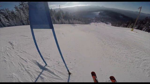 Willamette Pass, 01/02/16, Gs gate training смотреть онлайн