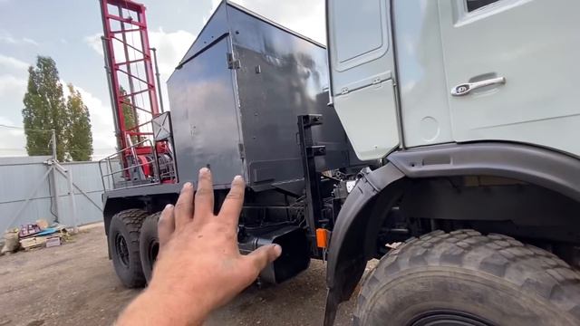 Покраска кабины и буровой установки камаз смотреть онлайн