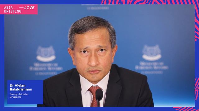 Vivian Balakrishnan - Keynote Address At Asia Briefing LIVE 2021