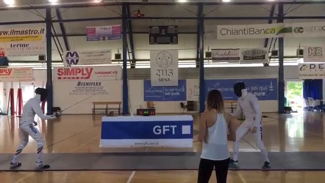 Fedeli Alessandro vs Vichi Edoardo Coppa Italia Team Spada 2017 смотреть онлайн