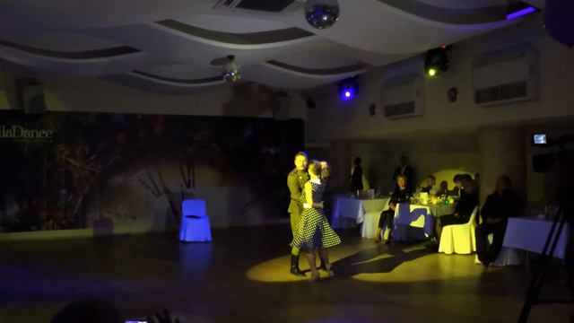 26.12.14 НГ в GallaDance Олимпийский1. Константин Бакланов - Мария Манякина  «Тёмная ночь»