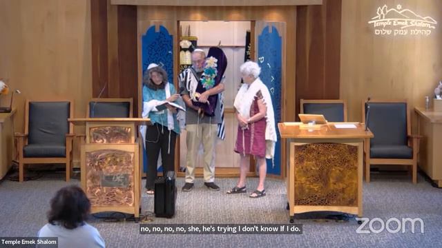 Shabbat Morning Services - August 12, 2023