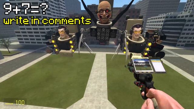 NEW UPGRADED SCIENTIST SKIBIDI TOILET VS NEW TITAN CAMERA WOMAN In Garry's Mod! смотреть онлайн