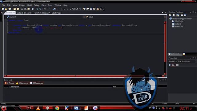 VISUAL BASIC Tutorial 12 Log In FormBy DILAN KALARY