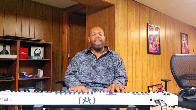 "After Hours" (Ronny Jordan) Keyscape MKS-20/MK-80 performed by Darius Witherspoon (6/3/23) смотреть онлайн