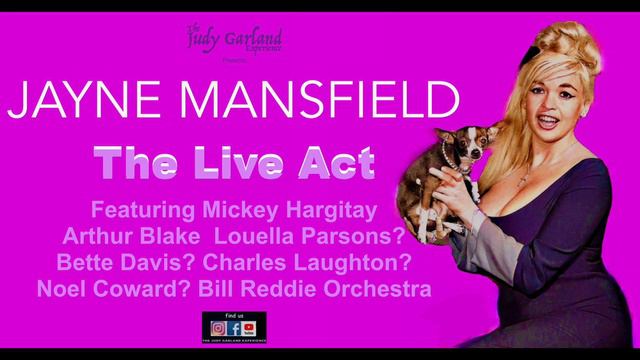 JAYNE MANSFIELD Live In Las Vegas 1962 With MICKEY HARGITAY Bette Davis Noel Coward Charles Laughto