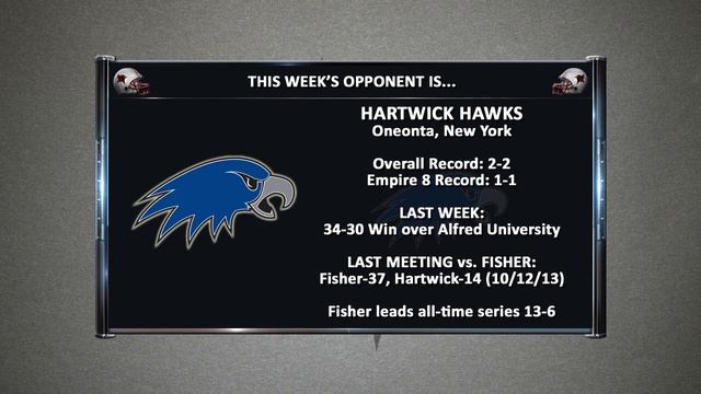 Fisher Football Preview vs. Hartwick смотреть онлайн