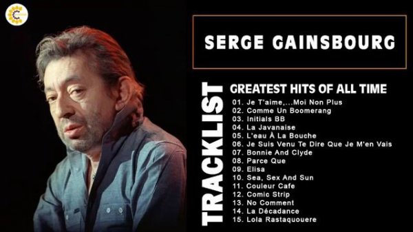 Serge Gainsbourg Greatest Hits - Top 15 Best Songs Of Serge Gainsbourg Playlist 2022