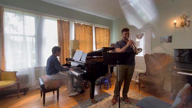 Nelly Berman School of Music Indoor Trumpet performance, by Antuan смотреть онлайн