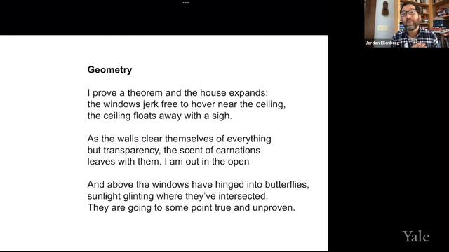 I Prove a Theorem and the House Expands:  Geometry and Poetry, Jordan Ellenberg смотреть онлайн