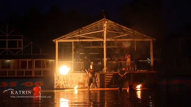 Фаер шоу Акваленд Катрин 14.07.13 смотреть онлайн