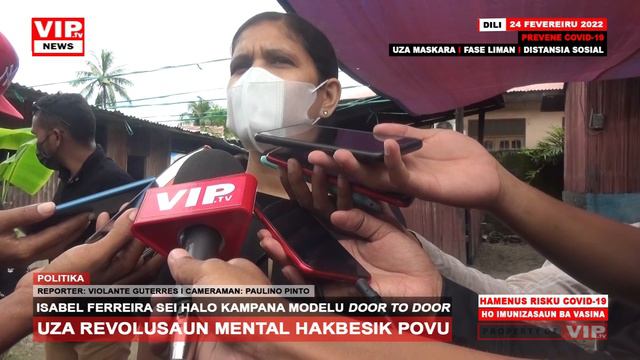 ISABEL FERREIRA UZA REVOLUSAUN MENTAL IHA NIA KAMPANA HODI HAKBESIK AN BA POVU смотреть онлайн