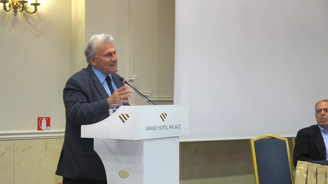 Ομιλία  Παναγιώτης Ψωμιάδης για τους συμβασιούχους της καθαριότητας στο Grand Hotel 21.03.2019