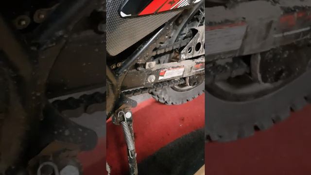 Chinese Dual sport TDR 300 Review Case saver and chain guide смотреть онлайн