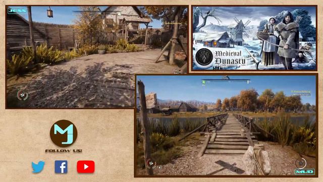 MEDIEVAL DYNASTY - Coop Gameplay - Ep.2 - Growing Our Village смотреть онлайн