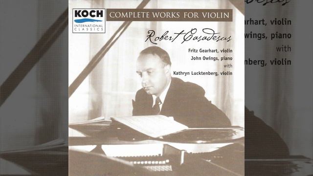 Suite for two violins, Op. 39 "In Memory of Gabriel Fauré": VI. Finale смотреть онлайн
