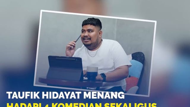 Taufik Hidayat Menang Hadapi 4 Komedian Sekaligus dalam Laga Bulu Tangkis смотреть онлайн