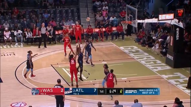 Kristi Toliver Highlights vs Atlanta Dream WNBA Playoffs 2018 Semi-Finals Game 2 - 16 Pts смотреть онлайн
