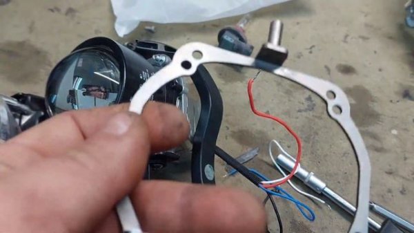 Lexus rx350 установка Biled Aozoom Black Varrior