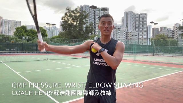 (廣東話) Grip pressure, Wrist flexion, Elbow Sharing🎾Coach Henry蘇浩剛國際導師及教練🎾 смотреть онлайн