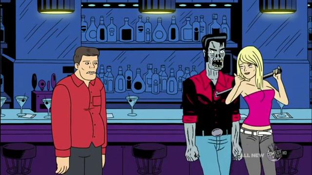 Ugly Americans - Randall becoming zombie смотреть онлайн