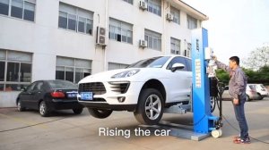 1-стоечный автомобильный подъемник