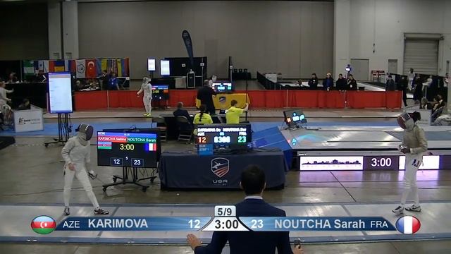 2019 Absolute Sabre World Cup T16: Azerbaijan Vs. France
