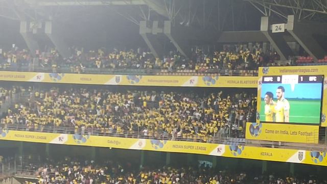 Dimitrios Diamantakos Goal//Kerala Blasters Vs Odisha FC Match 2023//Jawaharlal Nehru Stadium Kochi