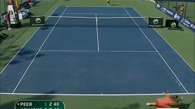 Venus Williams vs Shahar Peer 2010 Dubai Highlights смотреть онлайн