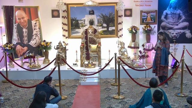 Satsang By Sugandha Aunty - Guruji Ka Ashram - New Jersey - USA - Somerset Temple смотреть онлайн