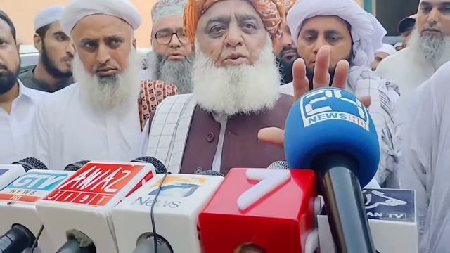 Maulana Fazalur Rehman Ka Imran Khan K khilaf jang ka Elaan. смотреть онлайн