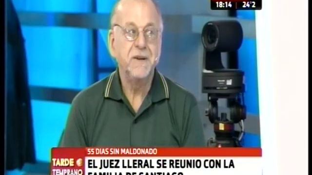 Tarde o temprano. 55 días sin Maldonado: El Juez Lleral se reunió con la familia de Santiago смотреть онлайн