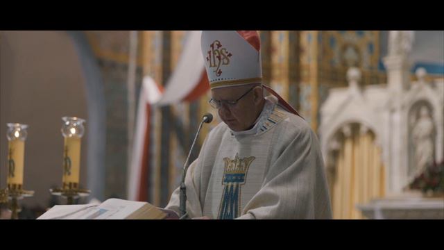 Jubileusz 100-lecia Parafii ZWIASTOWANIA NMP | Fragmenty kazania Abp. Tomasz Peta смотреть онлайн