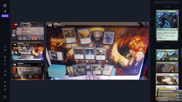 Commander Night : Omnath Locus of Rage, vs Daxos the Returned, vs Eladamri Lord of Leaves смотреть онлайн