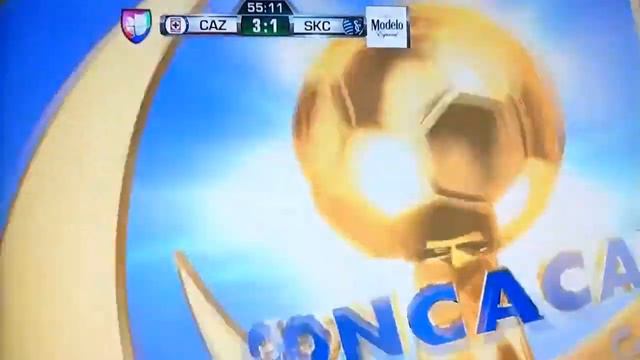 Cruz Azul VS Sporting KC Goool! De Mariano Pavone Minuto 54 (3-1)