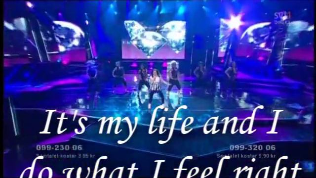 Amy Diamond - It's my life (karaoke version) смотреть онлайн