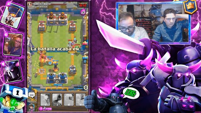 VUELVEN LAS BATALLAS DE CLANES EN CLASH ROYAL!!  Con Un Mazo Aleatorio OMG