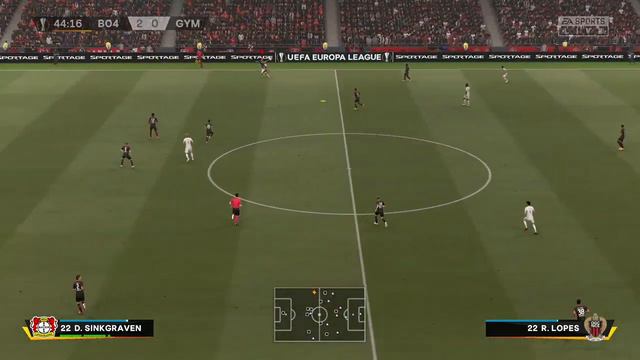 ⚽ Bayer Leverkusen vs Nice ⚽ | UEFA Europa League (22/10/2020) | Fifa 21 смотреть онлайн