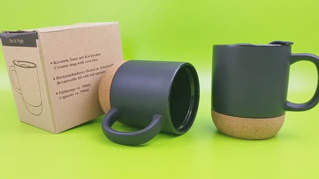 Кружки из керамики с пробковой подставкой смотреть онлайн