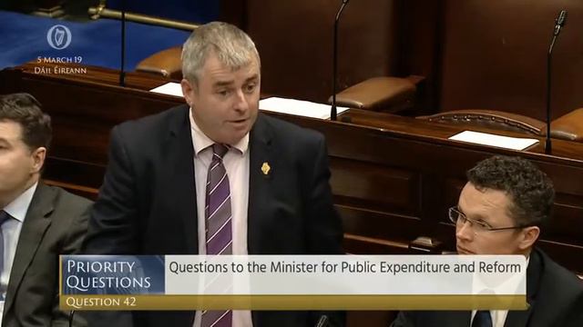 Deputy Kevin Boxer Moran - Priority Questions - 05.03.2019 смотреть онлайн