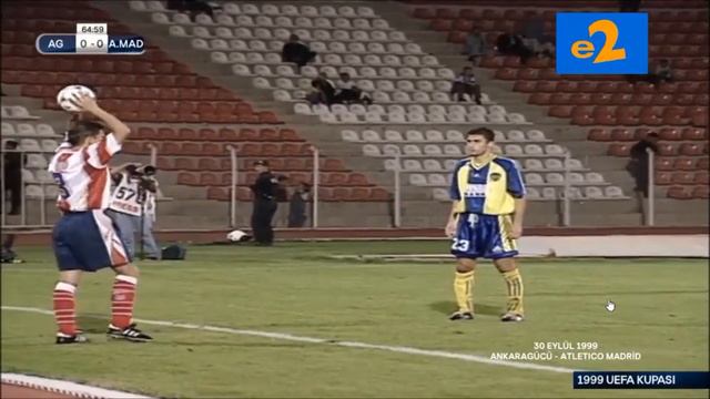 1999/00.- MKE Ankaragücü 1 vs. Atlético Madrid 0 (UEFA - 1ª Ronda (Vta.)) смотреть онлайн