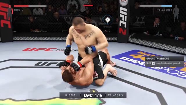 Быстрая победа над Стипе Миочич Кейном Веласкесом UFC® 2