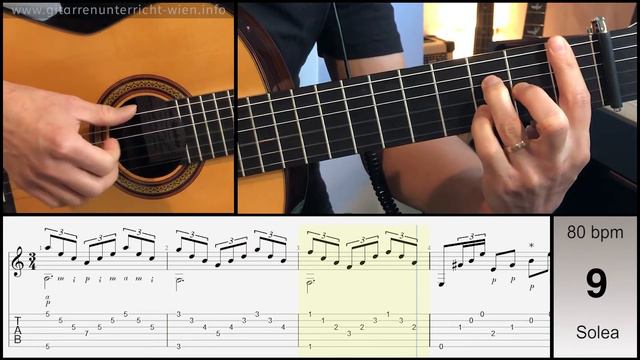 Solea Fragments (Manuel Granados) #9 - [Arpeggio-Barre Exercises] смотреть онлайн