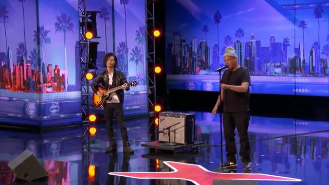 Mike Yung Subway Singer Stuns Crowd with Unchained Melody America's Got Talent 2017 смотреть онлайн