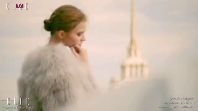 ELLE Russia November 2012 Sasha Luss ELLE Style смотреть онлайн