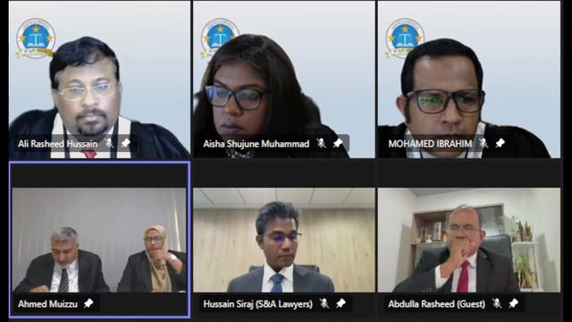 Dr. Mohamed Zahir Hussain V. Ibrahim Rasheed Moosa & Abdulla Farooq Hassan [2022/SC-A/58] Hearing 4