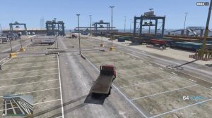 GTA 5 MTL Flatbed Tow Truck дрифт на эвакуаторе в гта 5 в доках,