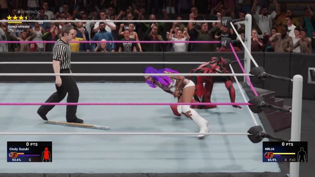 WWE 2K19 Cindy Suzuki vs Ninja смотреть онлайн