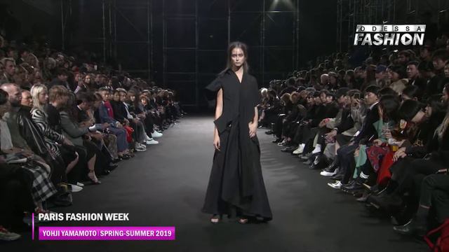 YOHJI YAMAMOTO SS 2019 | Paris Fashion Week смотреть онлайн